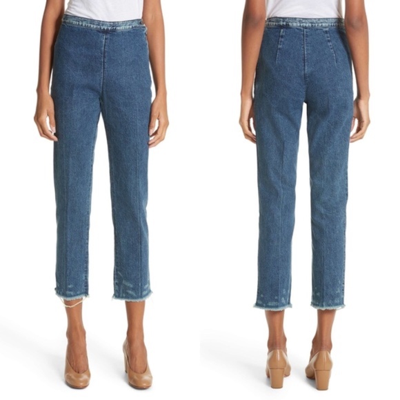 Rachel Comey Denim - Rachel Comey Fletcher Slim Straight Cropped Jeans